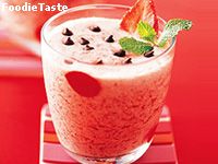 สูตรStrawberry Blast with Chocolate Crunch