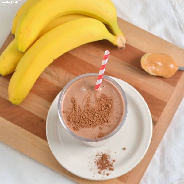 สูตรChocolate Banana Milkshake เครื่องดื่มของคนรักช็อกโกแลต