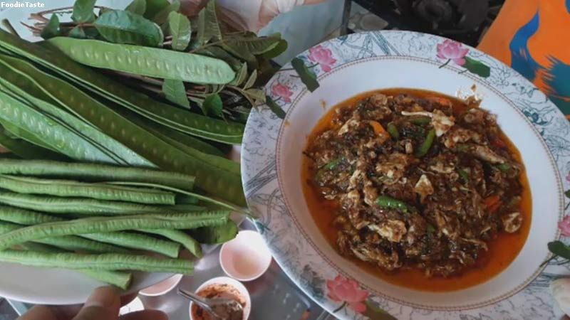 วิธีทําปลาร้าบองผัดไข่ เมนูแซบๆอร่อยๆ | ครัวแม่กุหลาบ