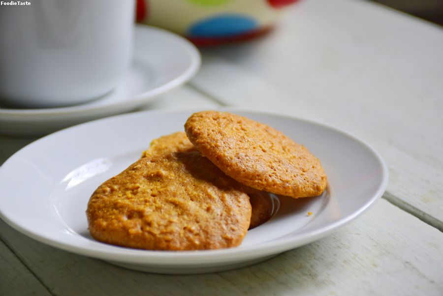 สูตรWhole wheat butter cookie. 