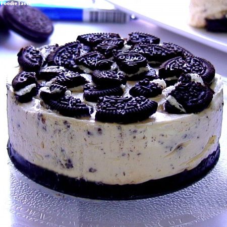 โอรีโอชีสเค้ก - no bake oreo cheese cake