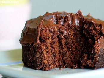 เค้กช๊อคโกแล็คแบบด่วน ด้วยไมโครเวฟ (One-Minute Chocolate Cake)