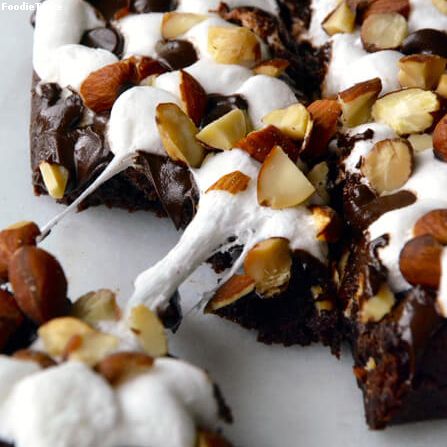 มาชเมลโลบราวนี่ - Marshmallow Brownies