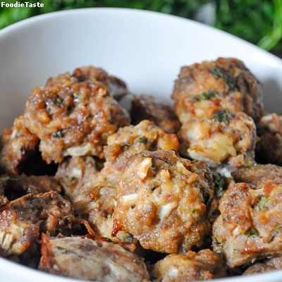 SAVORY SWEDISH MEATBALLS