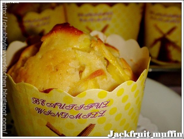 มัฟฟิ่นขนุน (Jack fruit Muffin)