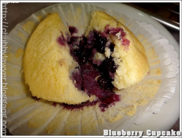 สูตรBlueberry Cupcake 