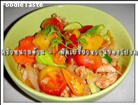 ผัดเปรี้ยวหวานจานโปรด (My favorite stir fried sweet and sour)