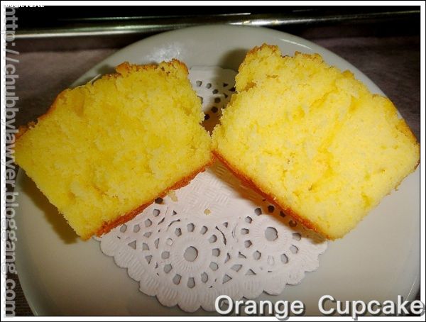 คัพเค้กส้ม (Orange Cupcake)