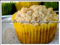 สูตรBanana Yogurt Peanut Crumble