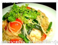 สูตรสปาเกตตี้ขี้เมากุ้ง (Spaghetti with spicy prawn)