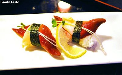 ٪»չ Surf clam sushi