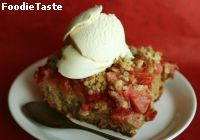 rhubarb cake