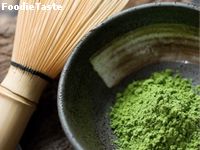 ชาเขียวแบบผงละเอียด matcha