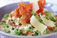 Broad Bean Risotto   ริซอตโต้ใส่บรอดบีน