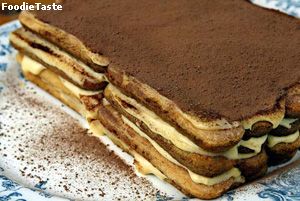 Tiramisu italian dessert ทิรามิสุ ของหวานสไตล์อิตาเลี่ยน