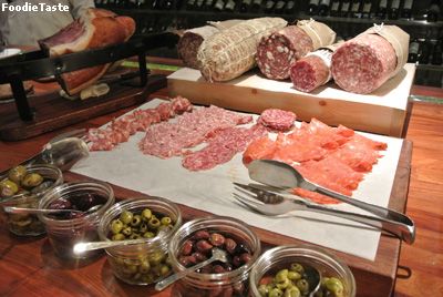 cold cut and Tapas : Italian Sunday Brunch 